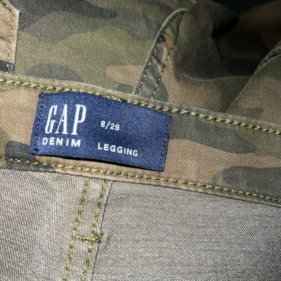 GAP Camouflage Leggings 8/29 NWOT - Picture 4 of 4